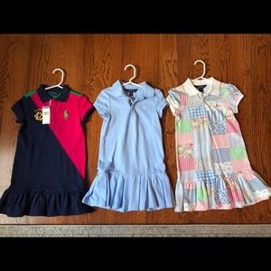 Polo Ralph Lauren girls size 5 dresses